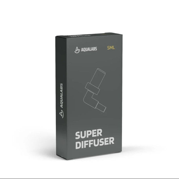 AquaLabs Super Diffuser (Small) Black box on white background