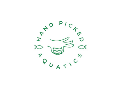 Hand Picked Aquatics logo - 'From my hobby to yours'