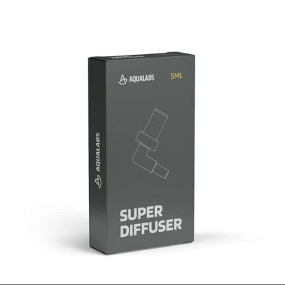AquaLabs Super Diffuser (Small) Black box on white background