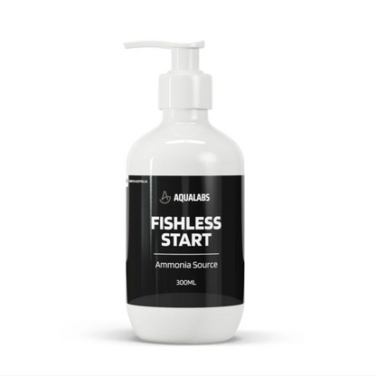 AquaLabs Fishless Start Bottle 300ml on white background 