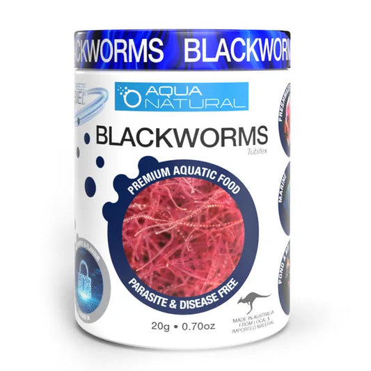 INGREDIENTS 100% Blackworms (Tubifex) in Tub