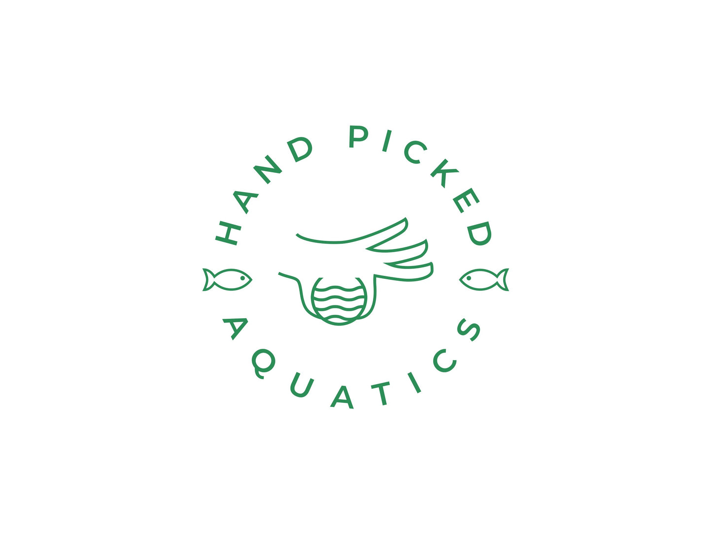 Hand Picked Aquatics Logo for Gift Card 