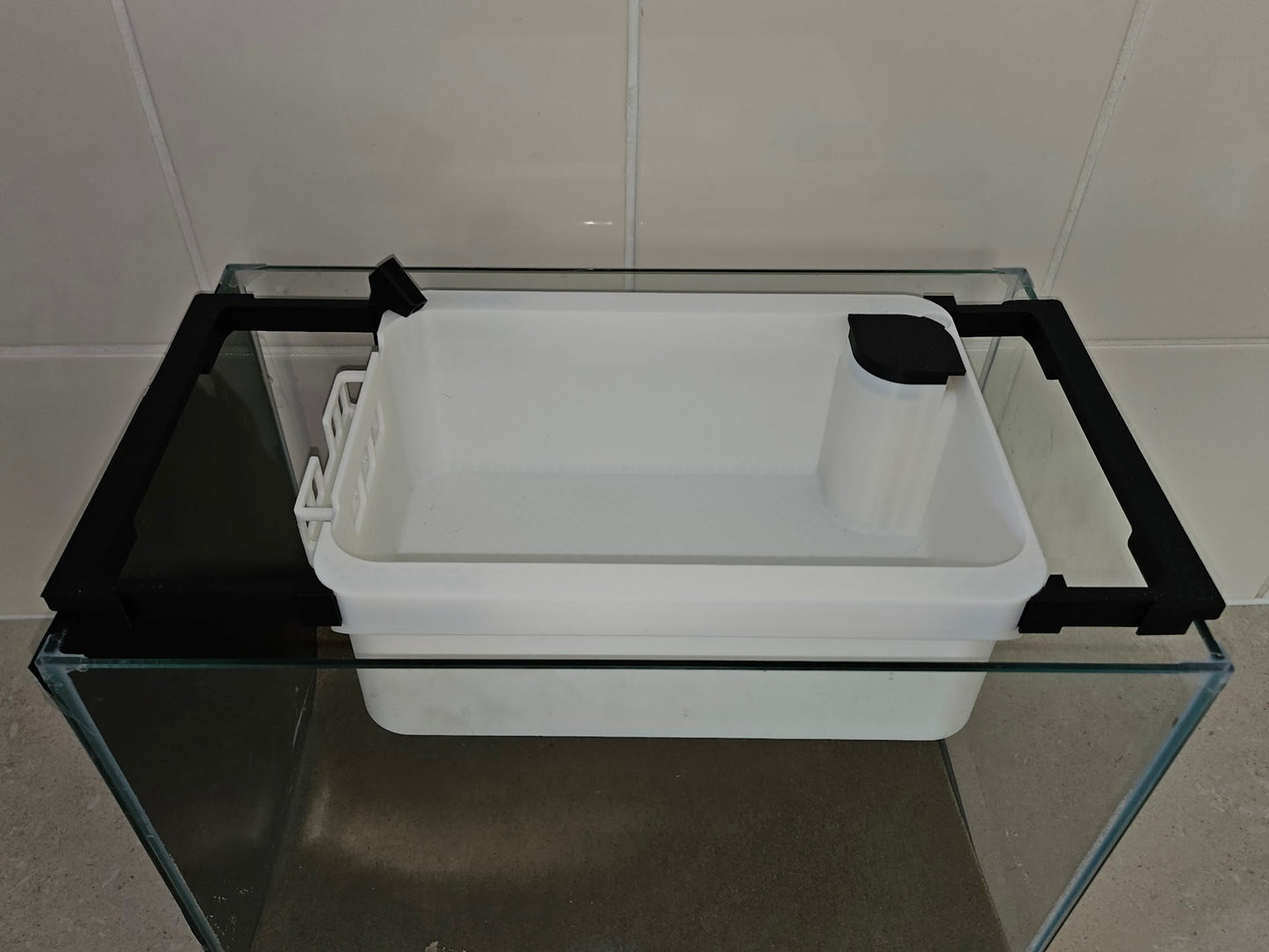Large Black Fry Tray 