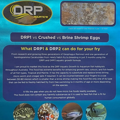 DRP 1 Aquatic Growth Formula - Fish food