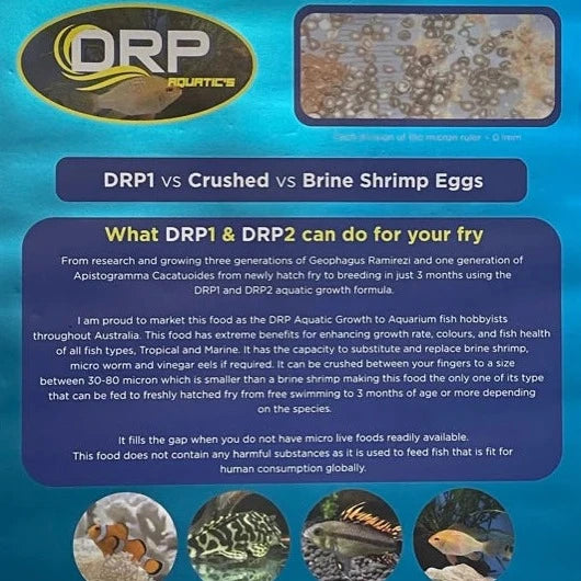 DRP 2 - Fish food