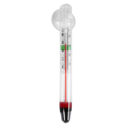 Glass Aquarium Thermometer (with suction cup)