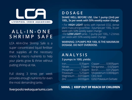 LCA All-in-One Shrimp Safe Liquid Fertiliser
